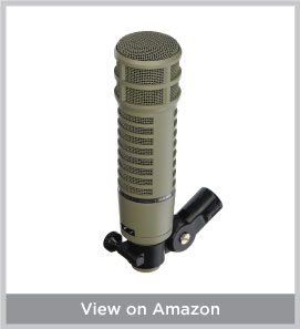 Electro-Voice RE-20 review - voice over microphone