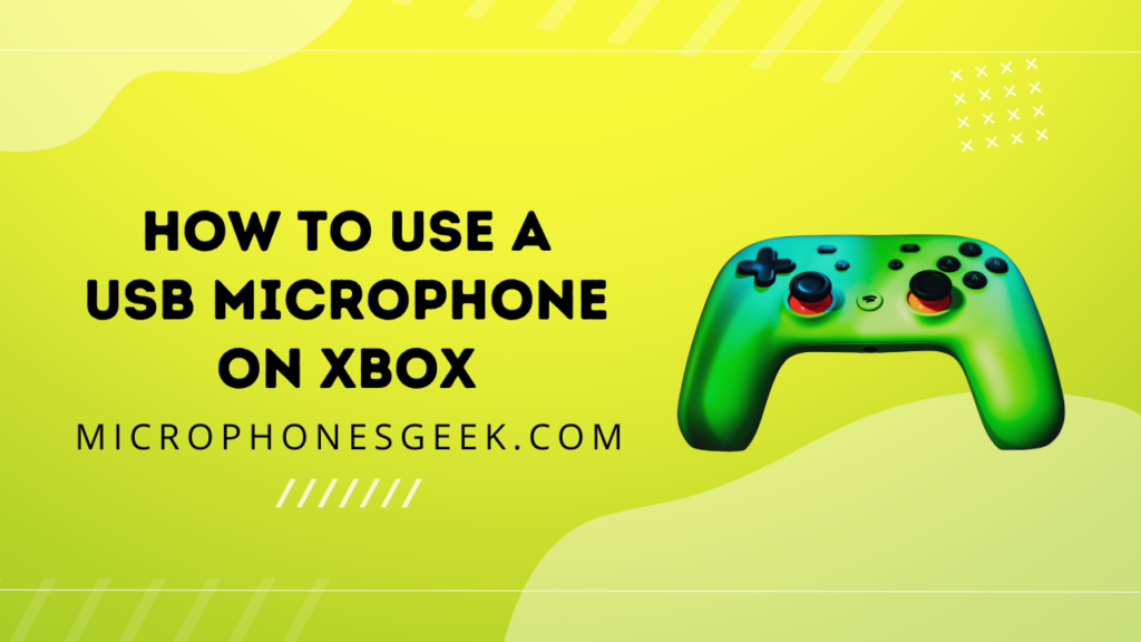 How to Use a USB Microphone on Xbox
