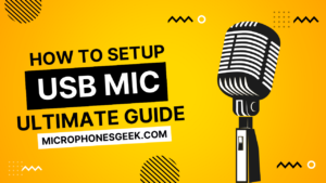 How to Setup a USB Microphone